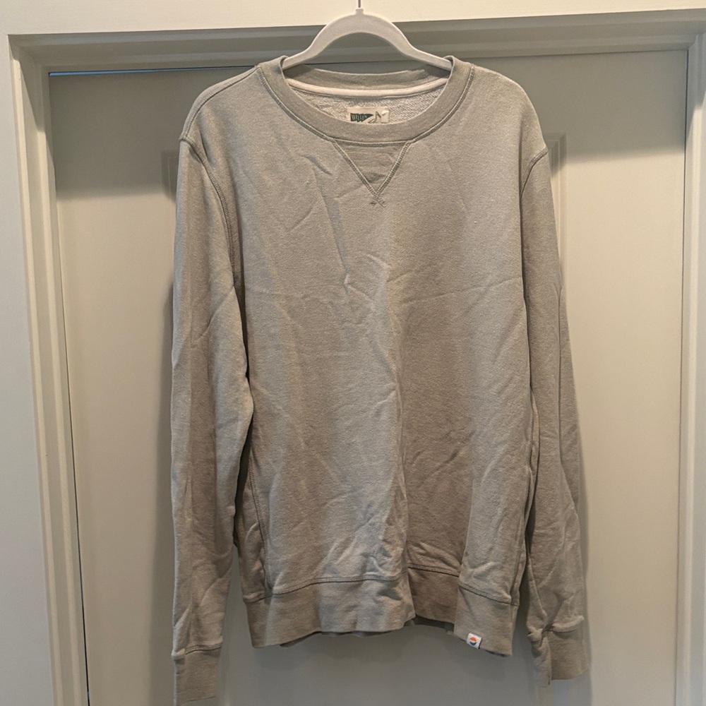 Huckberry Wellen Mens Lightweight Pullover. Size XL